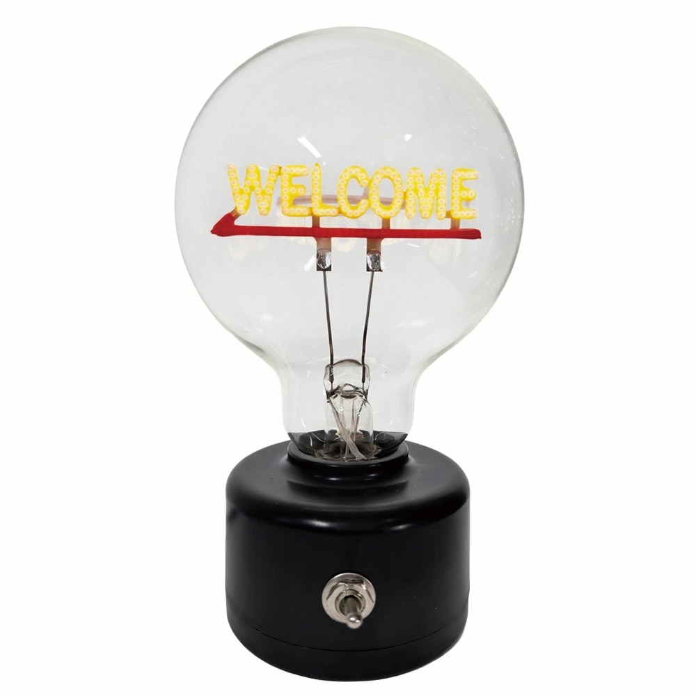 SLOWER LED BULB LIGHT SLW465 WELCOME