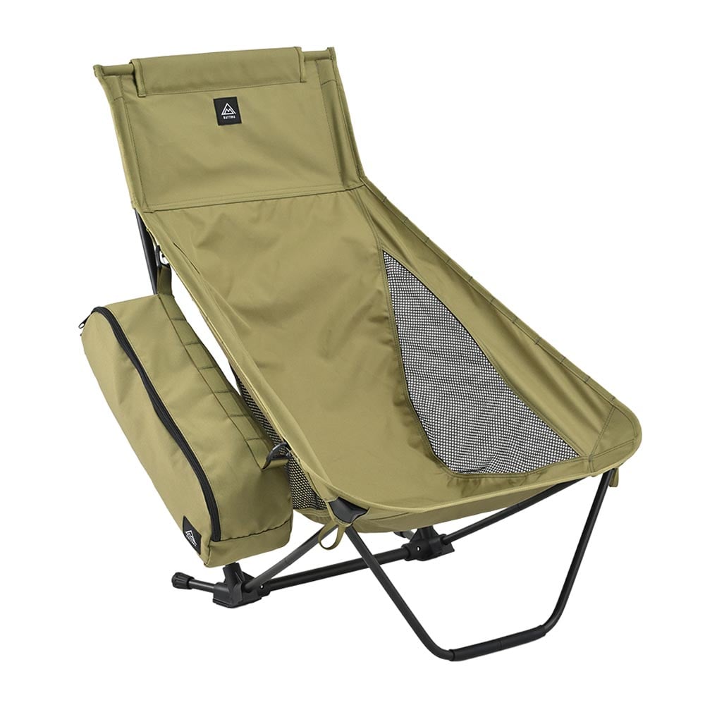 ハイバックLOWチェアMIL フォレストカーキ 60508