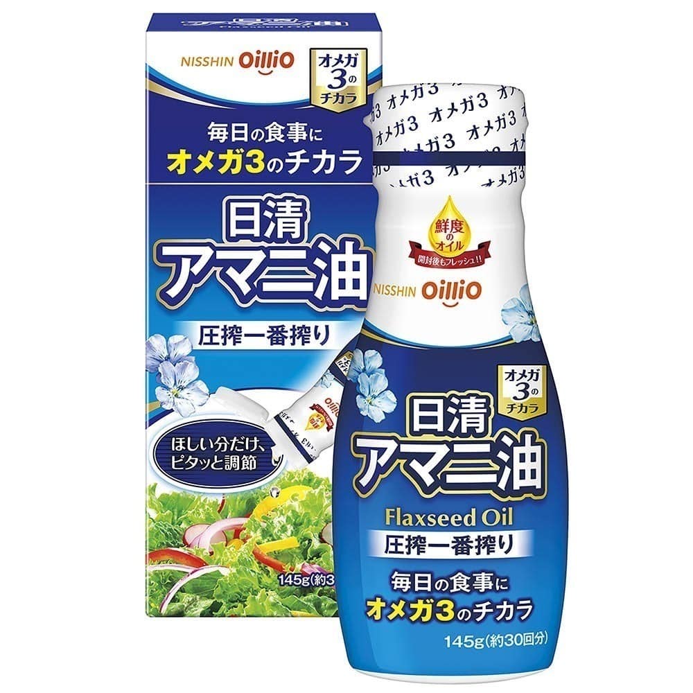日清アマニ油 6本セット 日清アマニ油 145g