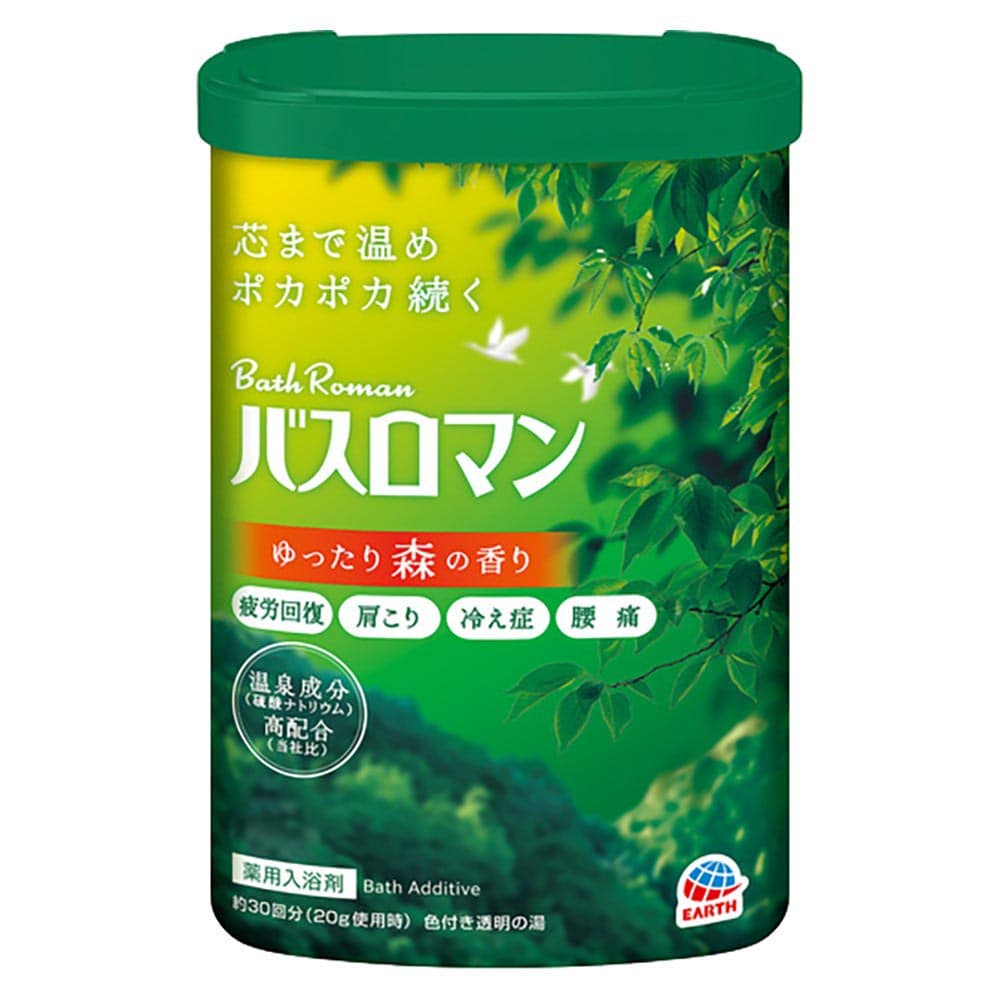バスロマン バスロマン 600g ゆったり森の香り