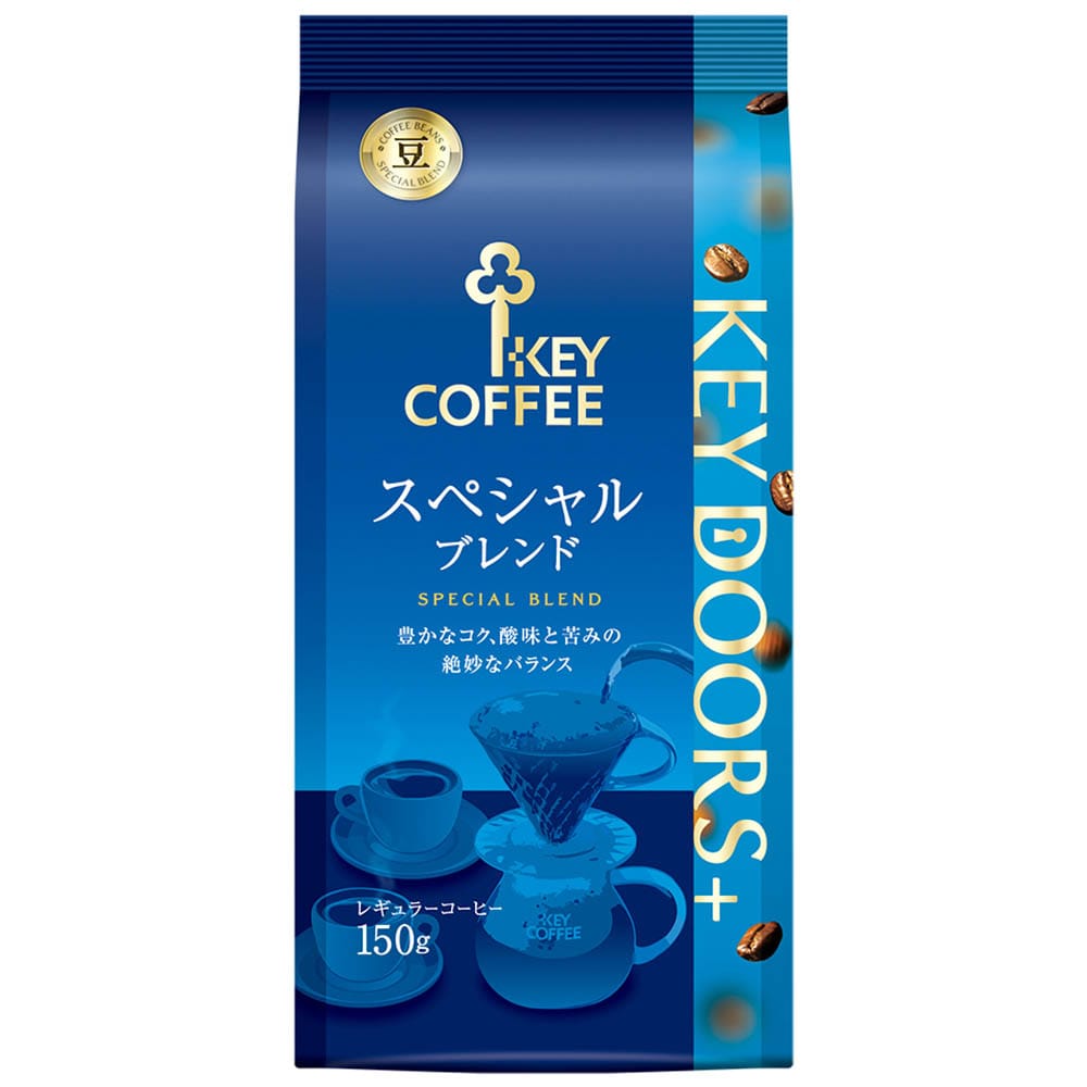 KEY DOORS+ 【6個】KEY DOORS＋豆 150g スペシャルブレンド