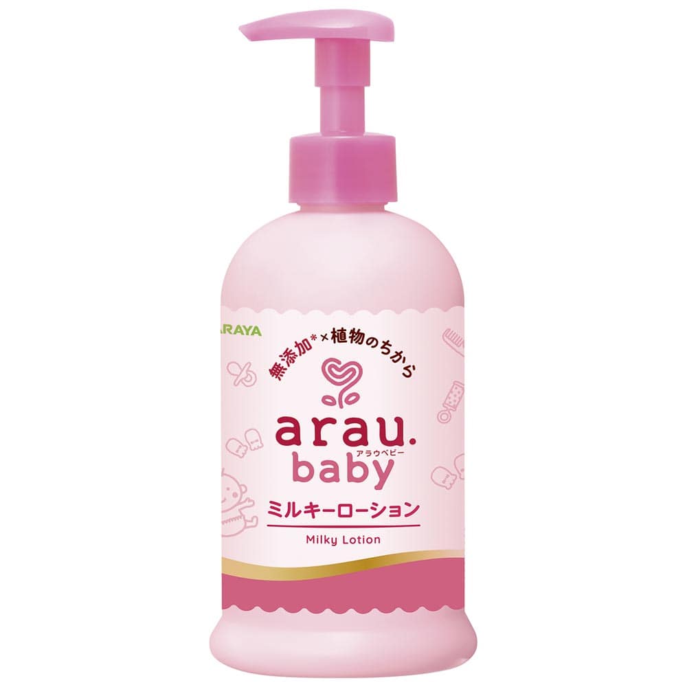 【3個セット】サラヤ アラウ.ベビー ミルキーローション 300ml
