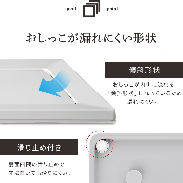 スクエアドッグトレー ワイド SQDT-616W ベージュ ベージュ