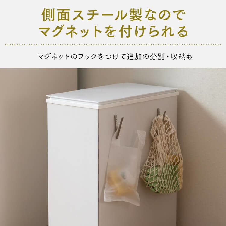 ゴミ箱 スチールペール STPL-30 ホワイト ホワイト
