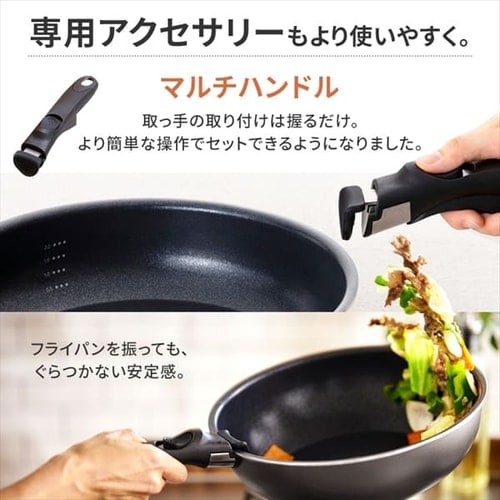 ダイヤモンドコートパンD-plus ガス火用 3点セット ロイヤルグレー DCG-S3S