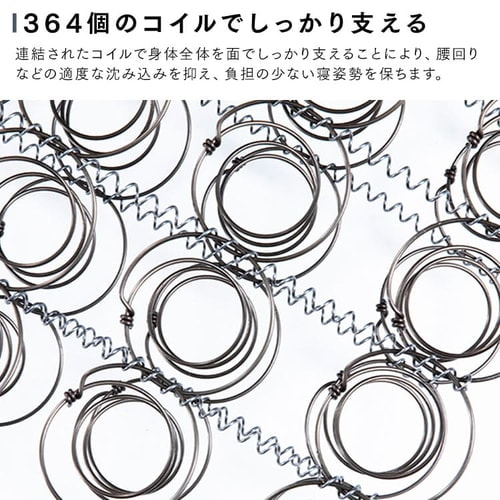 ベッド ダブル 脚付き ボンネルコイル ブラウン ブラウン