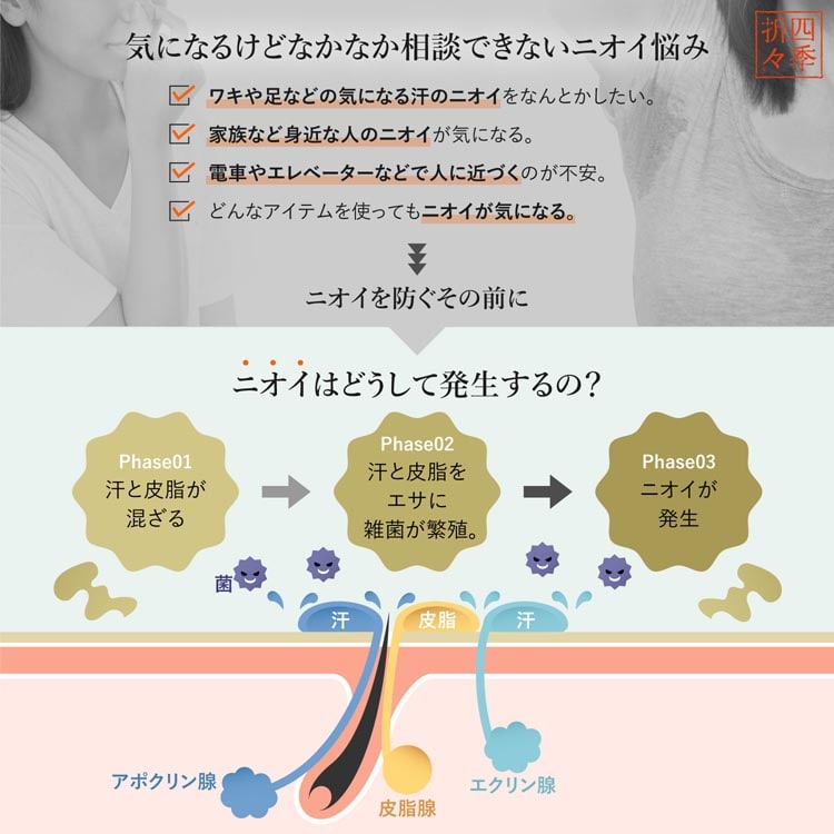 【3個セット】四季折々 薬用 柿渋 ボディソープ 本体 600ml