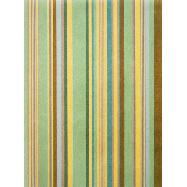 [A192]ラッピングペーパー(サントラン ターコイズ ブラン ジョンヌ/SANTORIN Turquoise Blanc Jaune) 包装紙