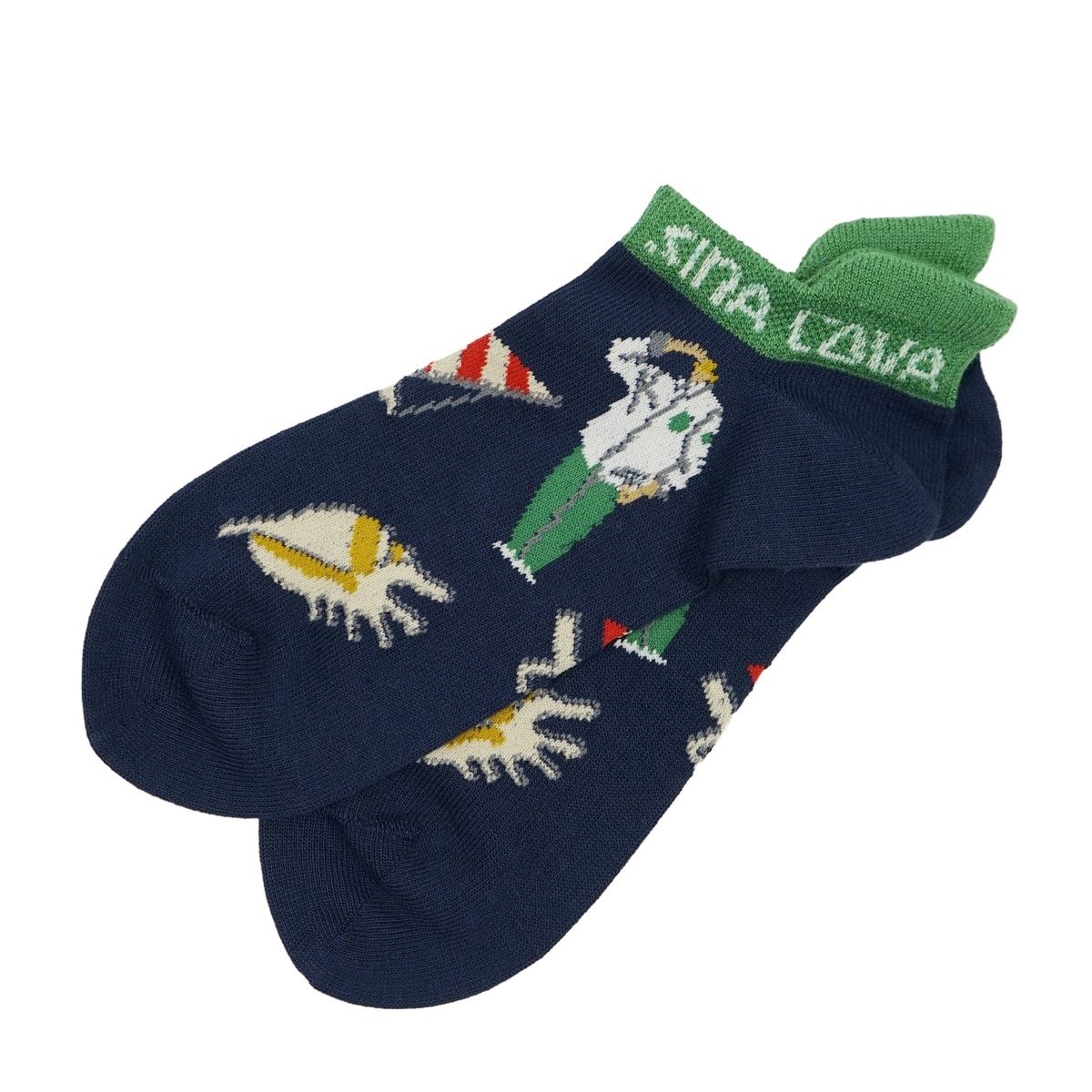 [SINA COVA]スニーカーソックス (25㎝～27㎝) ネイビー 26177460