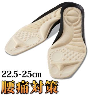 インソール クッション 通販 腰らくインソール 中敷き 衝撃吸収 シューフィッター レディース S M L 靴 シューズ シューケア シューズケア ヘルスケア くつ 立ち仕事 靴用品 雑貨