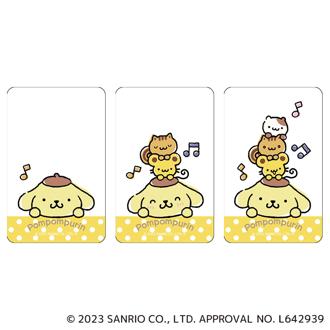 サンリオ ポムポムプリン グッズ 通販 POMPOMPURIN クリアカード まじかる百貨店クリアカード 4947864049607 ポムポムプリン01 かわいい 可愛い カワイイ 透明 推しグッズ キャラクター 推し活 レンチキュラー スマホ裏 ホビー