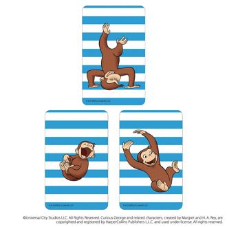 おさるのジョージ グッズ 通販 Curious George ステッカー まじかる百貨店ステッカー 4947864052768 おさるのジョージ04 シール ステッカーシール スマホ裏 絵本キャラクター かわいい 可愛い カワイイ おしゃれ レンチキュラー 文具