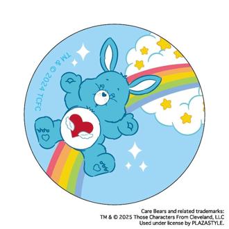 ケアベア グッズ 通販 Care Bears 缶バッジ まじかる百貨店缶バッジ 4947864074371 スウィフトハートラビット 缶バッチ カンバッジ カンバッチ かわいい おしゃれ 可愛い レンチキュラー キャラクター 推しグッズ コレクション