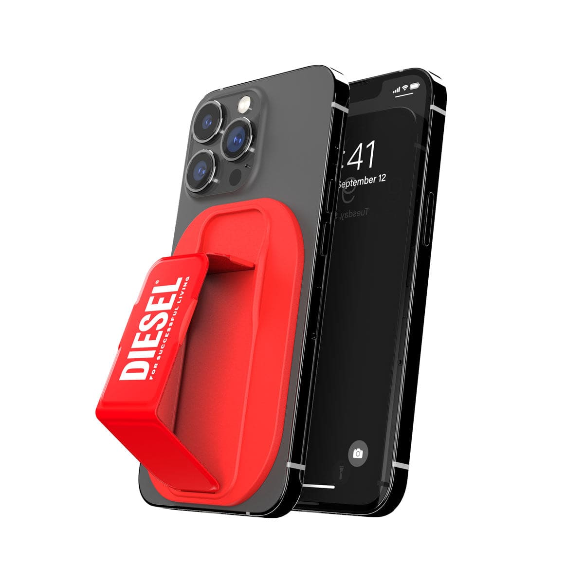 [OUTLET] スマホグリップ スマホスタンド MagSafe対応 Red(レッド) DIESEL[ディーゼル] Universal GripStand