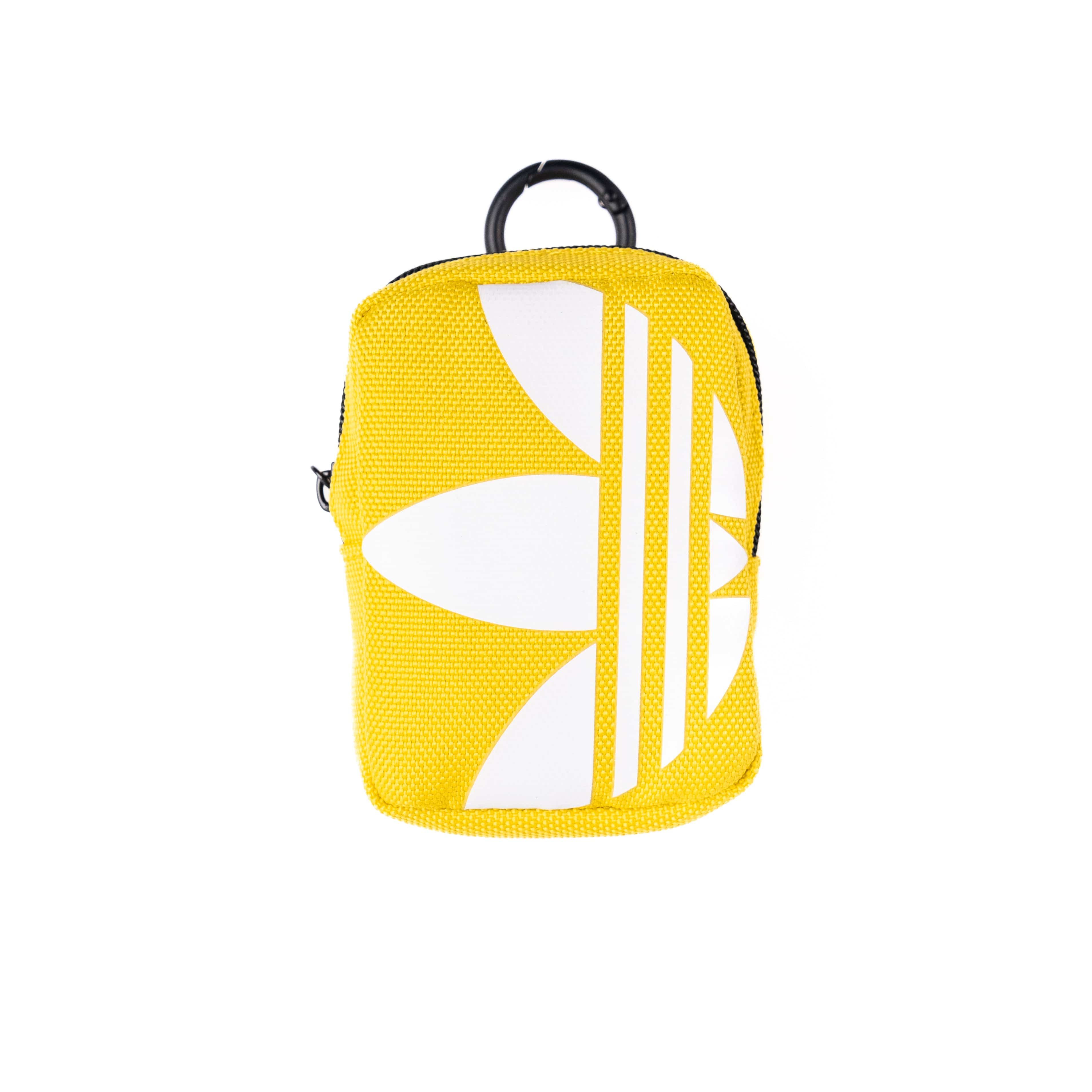 [OUTLET] ユニバーサルポーチ スモール Gold(ゴールド)/Yellow(イエロー)/White(ホワイト) Small Tech Pouch ロゴ イヤホン/ガジェット/小物入れ リング(カラビナ)付 adidas Originals[アディダス オリジナルス]