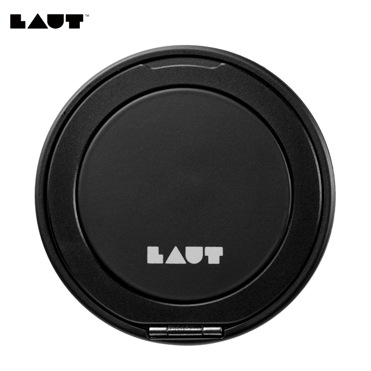 MagSafe対応 リングスタンド スマホリング 360°回転 メタルリング付属 Black(ブラック) LAUT[ラウト]