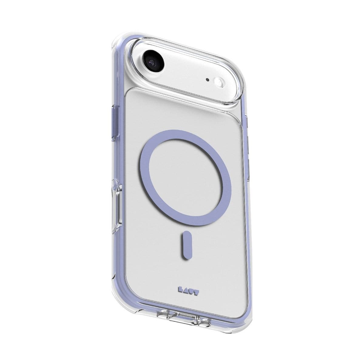 iPhone Air  スマホケース スマホカバー MagSafe対応 Clear/Purple(クリア/ライトパープル) LAUT[ラウト] AERO PROTECT[エアロ プロテクト]