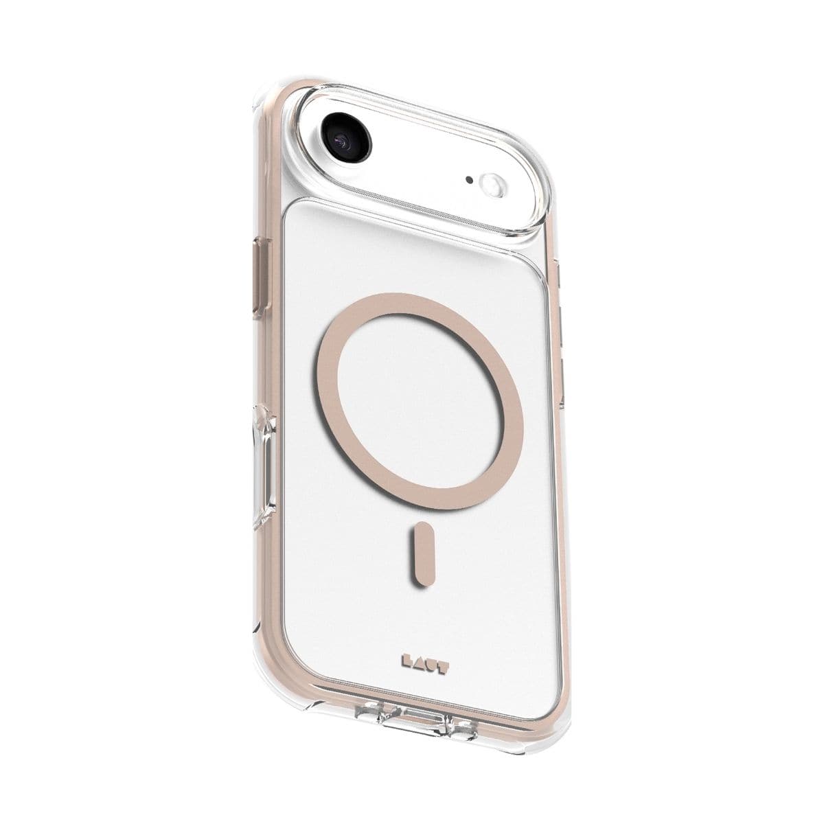 iPhone Air スマホケース スマホカバー MagSafe対応 Clear/Brown(クリア/サドルブラウン) LAUT[ラウト] AERO PROTECT[エアロ プロテクト]