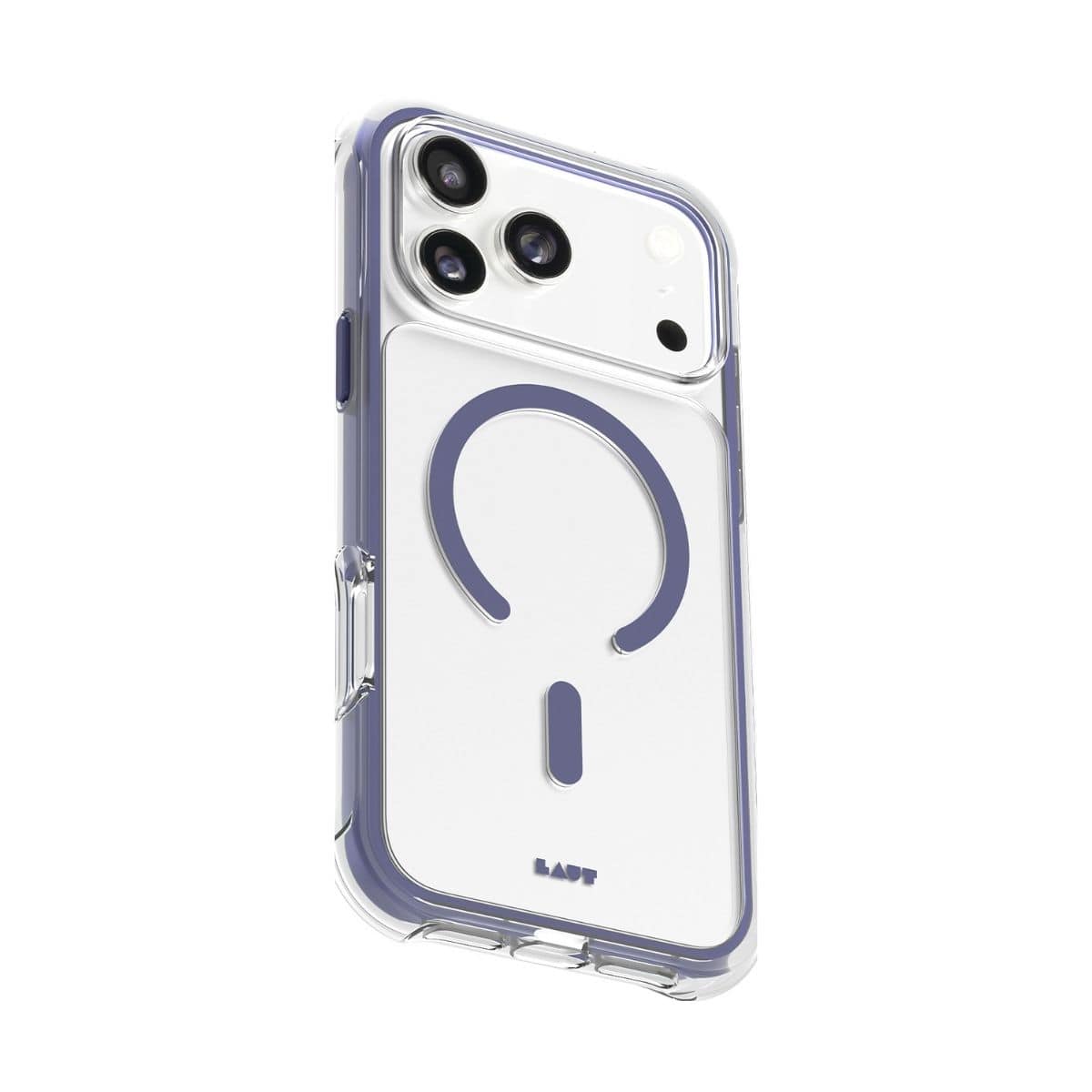 iPhone 18 Pro Max/17 Pro Max  スマホケース スマホカバー MagSafe対応 Clear/Blue(クリア/フューチャーブルー) LAUT[ラウト] AERO PROTECT[エアロ プロテクト]