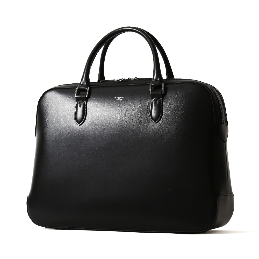 ペッレモルビダCA401-ブリーフバッグ(2室タイプ) BLACK BLACK