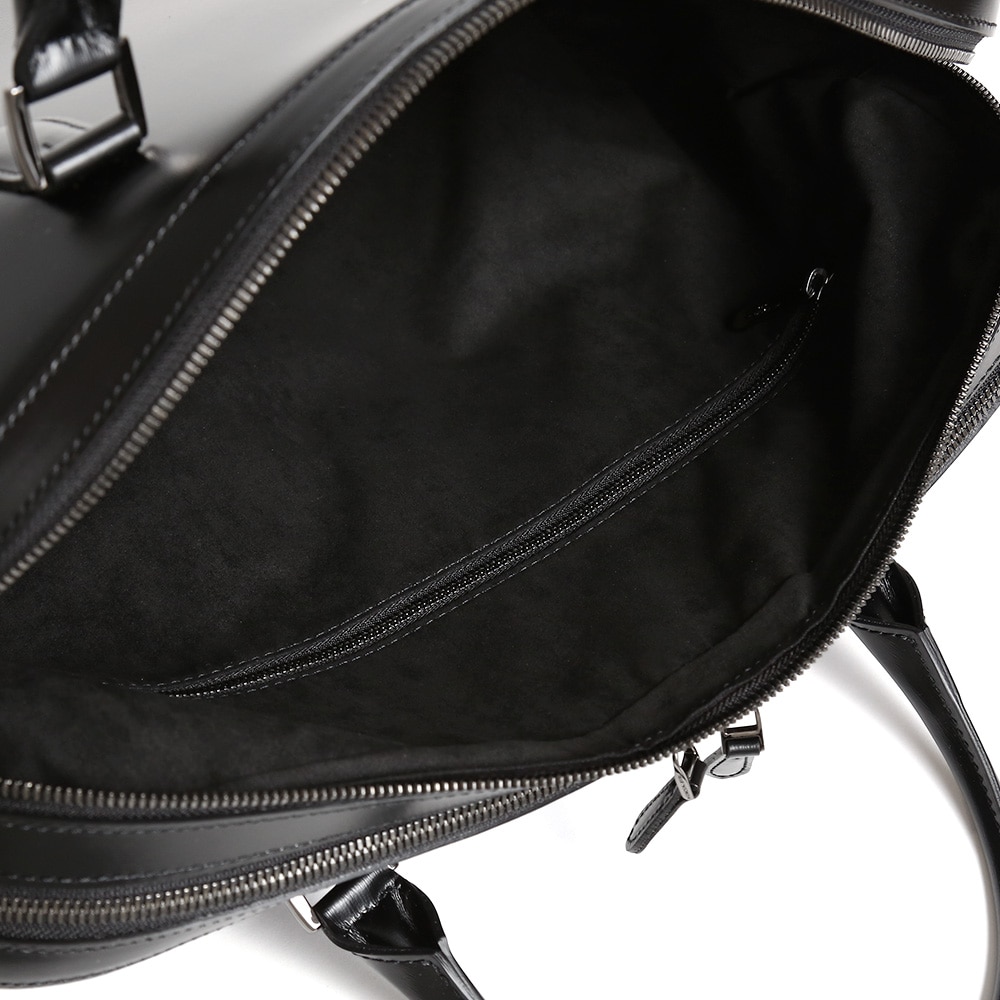 ペッレモルビダCA401-ブリーフバッグ(2室タイプ) BLACK BLACK