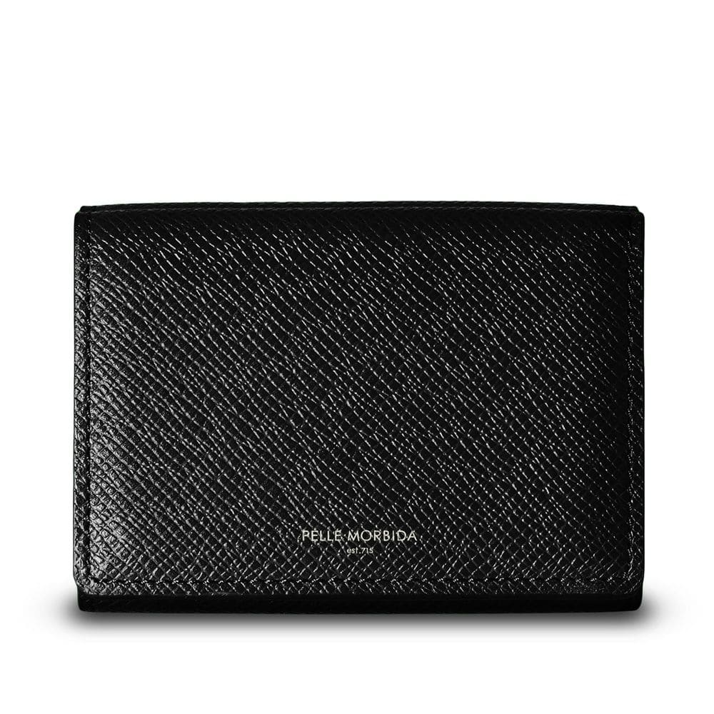 ペッレモルビダBA319-コンパクトウォレット　BLACK
