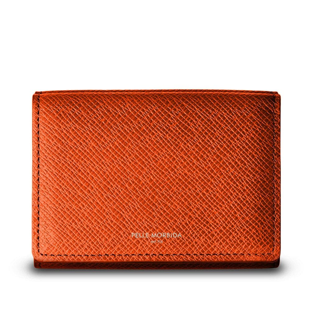 ペッレモルビダBA319-コンパクトウォレット　ORANGE