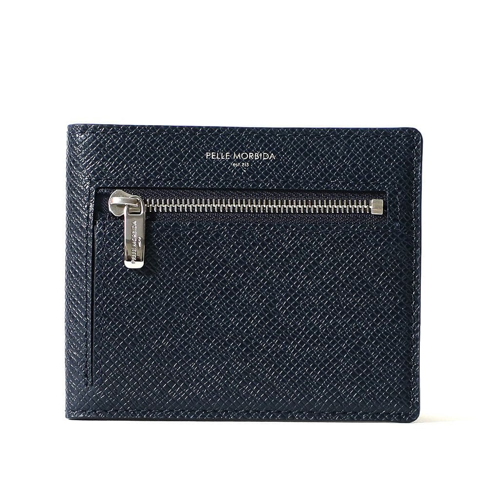 ペッレモルビダBA329-コンパクトウォレット　NAVY