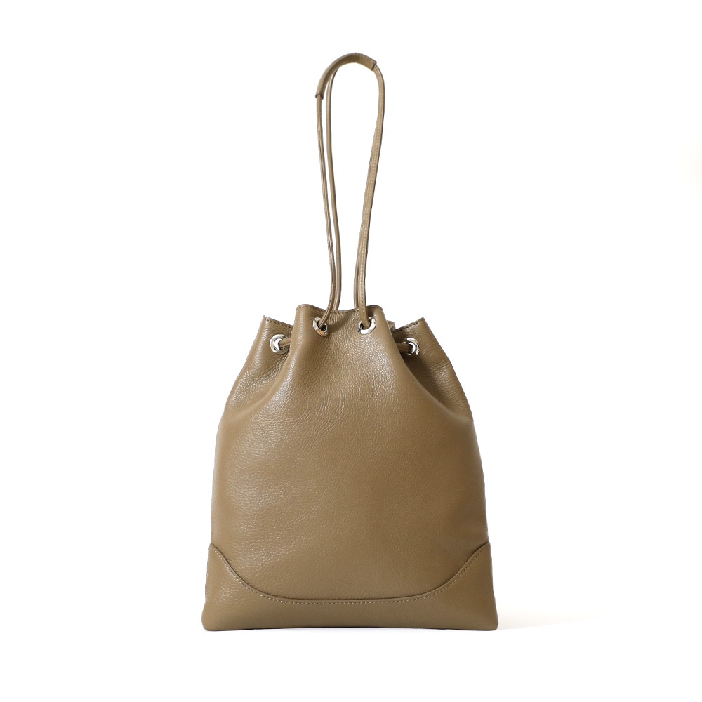 ペッレモルビダMB080-ドローストリングバッグ　TAUPE