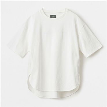 アメリカンドライ天竺ラウンドヘムＴシャツ ザ・ガーデンストーリー ミスキョウコ ASOF26 アイボリー M-L(フリーサイズ)