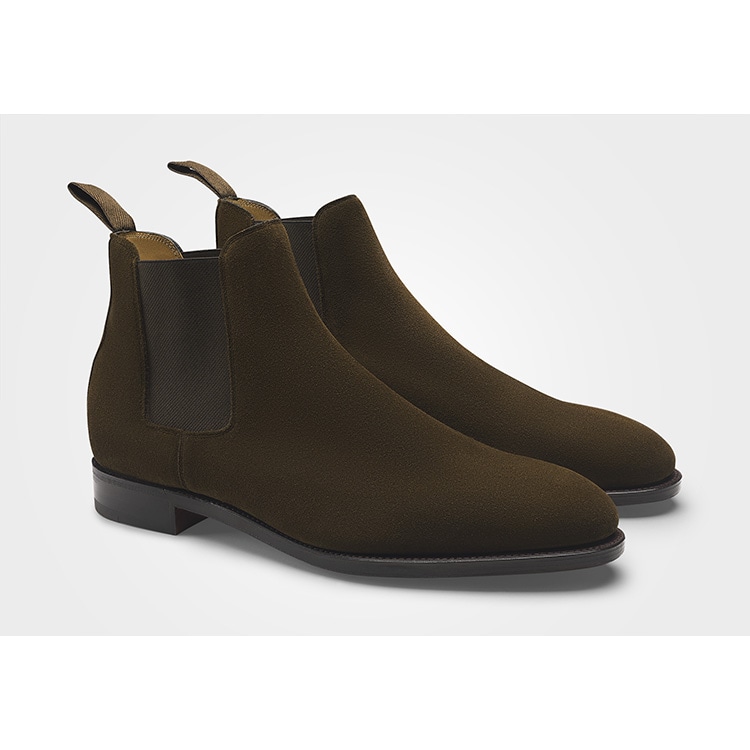 DARK BROWN SUEDE