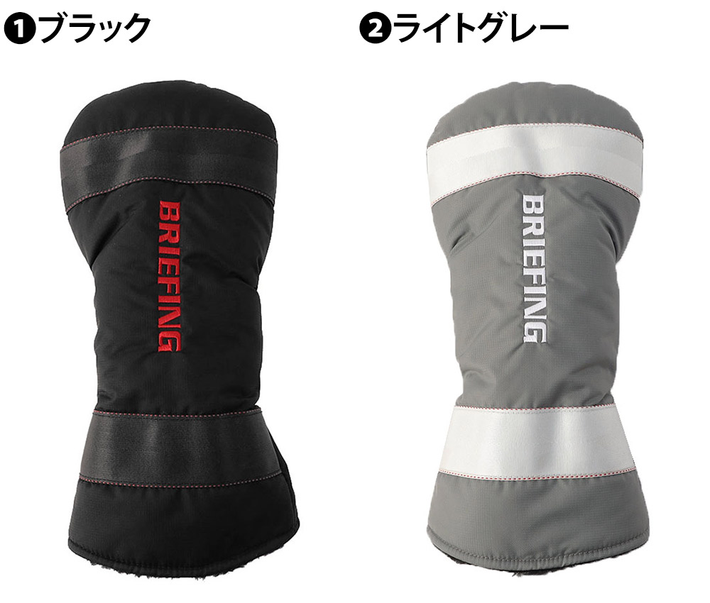 ブリーフィング ヘッドカバー ドライバー ゴルフクラブ BRIEFING ギア コモンセンス ドライバーカバーCS BRG251G03 メンズ 1.ブラック -010 1.ブラック