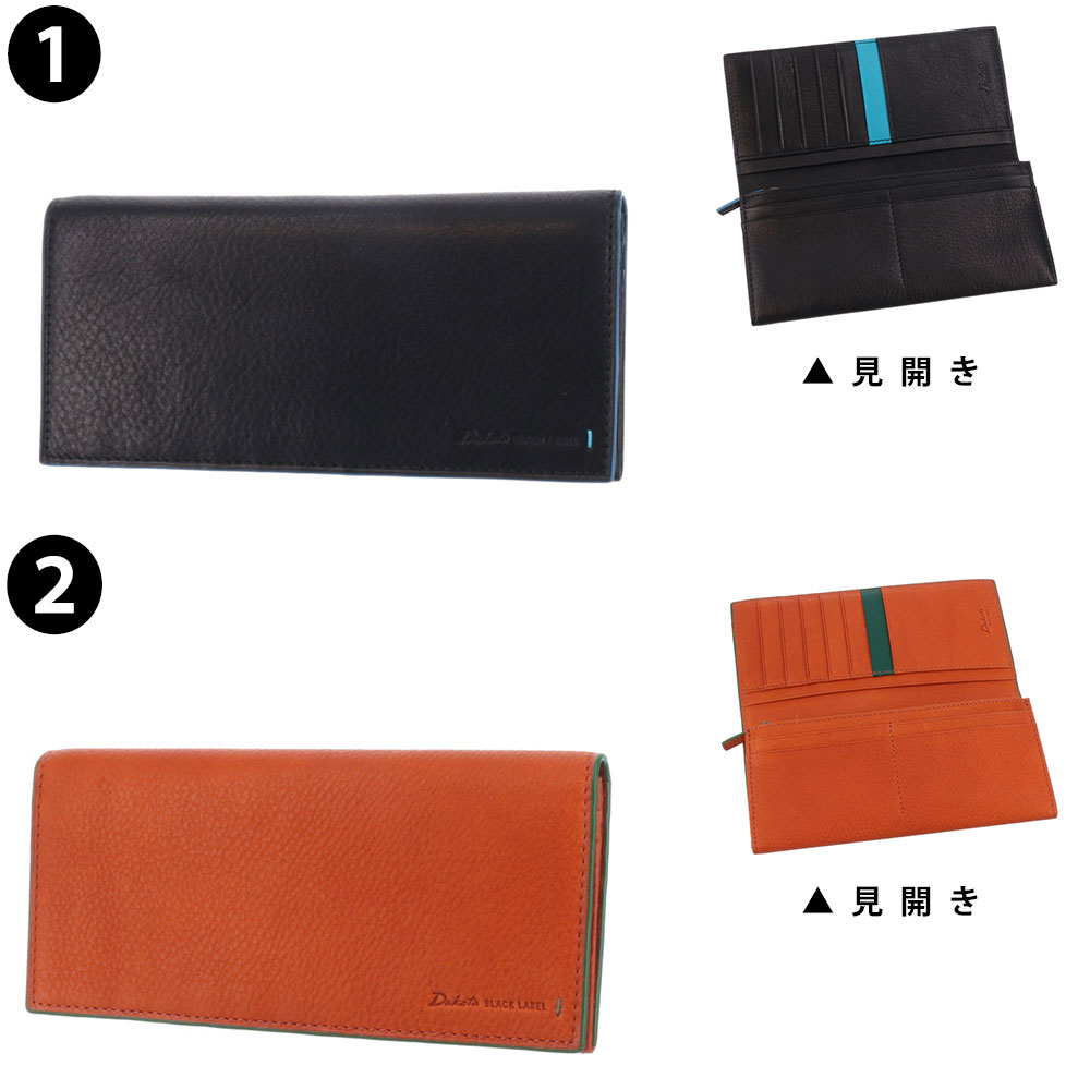ダコタブラックレーベル Dakota black label グリップ 長財布 620122(620112) 2.オレンジ 34x34 メンズ 2.オレンジ