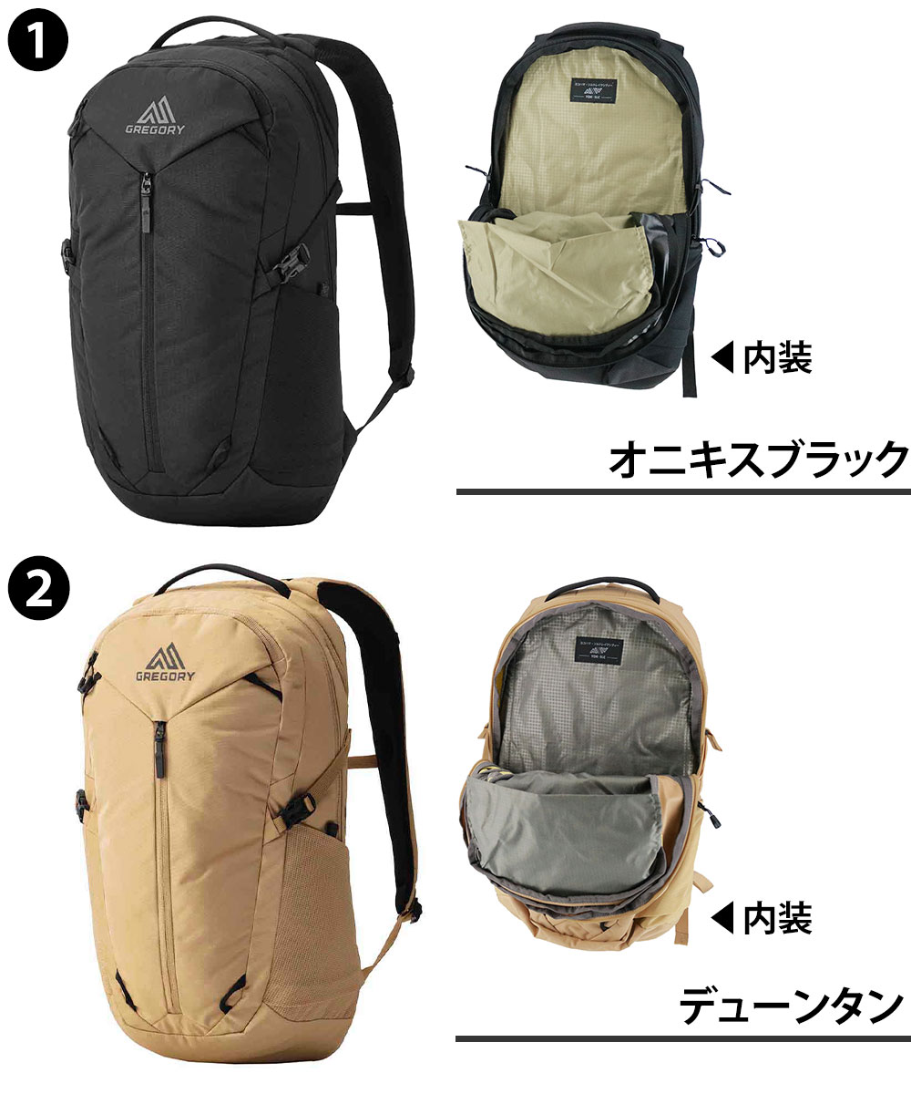 グレゴリー リュック 20L A4 PC収納 GREGORY シグナル20 1.オニキスブラック -190207137590 1.オニキスブラック