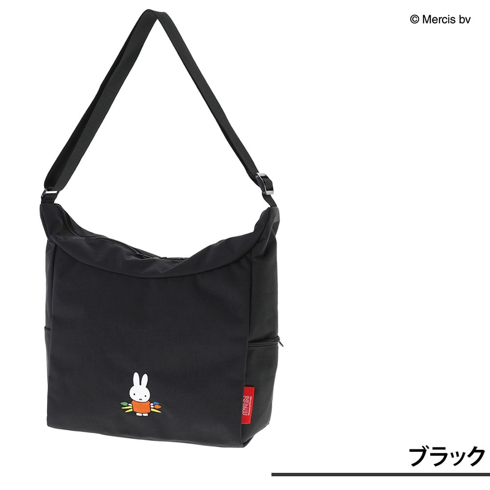 【ミッフィーコラボ】 マンハッタンポーテージ バッグ ショルダーバッグ ベッドスタイ ショルダーバッグ MP6041MF70 メンズ レディース キッズ 最新限定モデル ブラック プレゼント ギフト 【正規代理店】 ブラック -1000 ブラック