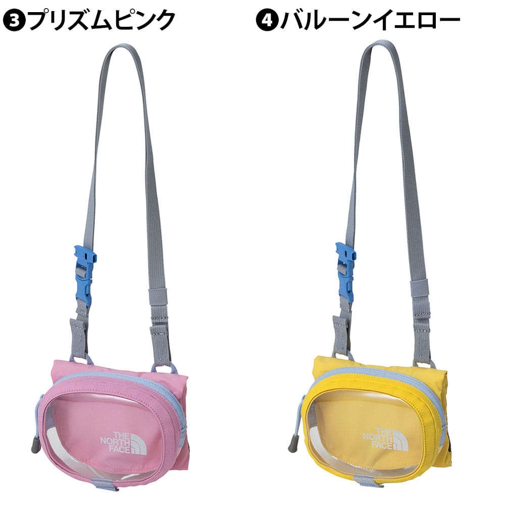 ノースフェイス ショルダーバッグ キッズ THE NORTH FACE キッズアドベンチャーポケット NMJ72652 3.プリズムピンク -nmj72652pp 3.プリズムピンク