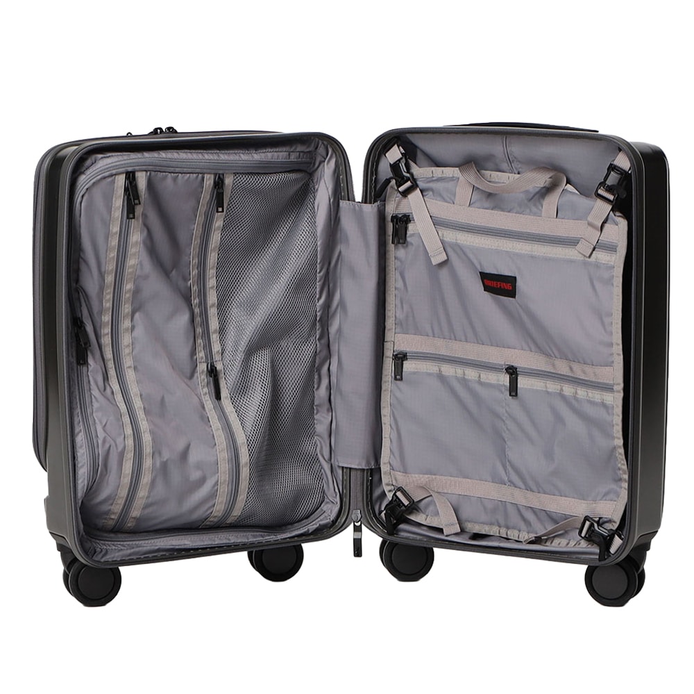 ブリーフィング スーツケース 34L2~3泊 機内持ち込み ハードキャリー BRIEFING 小型 BRA253C25 メンズ レディース TSAロック 静音キャスター 軽量 旅行 出張 送料無料 誕生日プレゼント ギフト 【正規代理店】 3.スチール -011 3.スチール