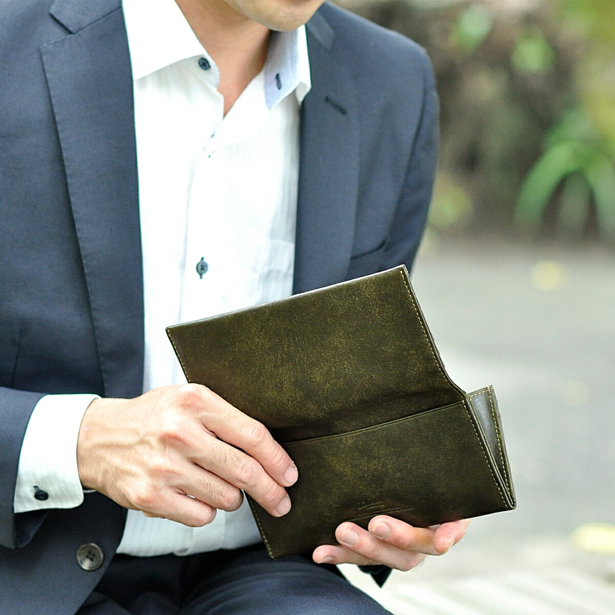 ダコタブラックレーベル Dakota black label ガウディ 長財布 626813(626803) 2.チョコ 41x41 メンズ 2.チョコ