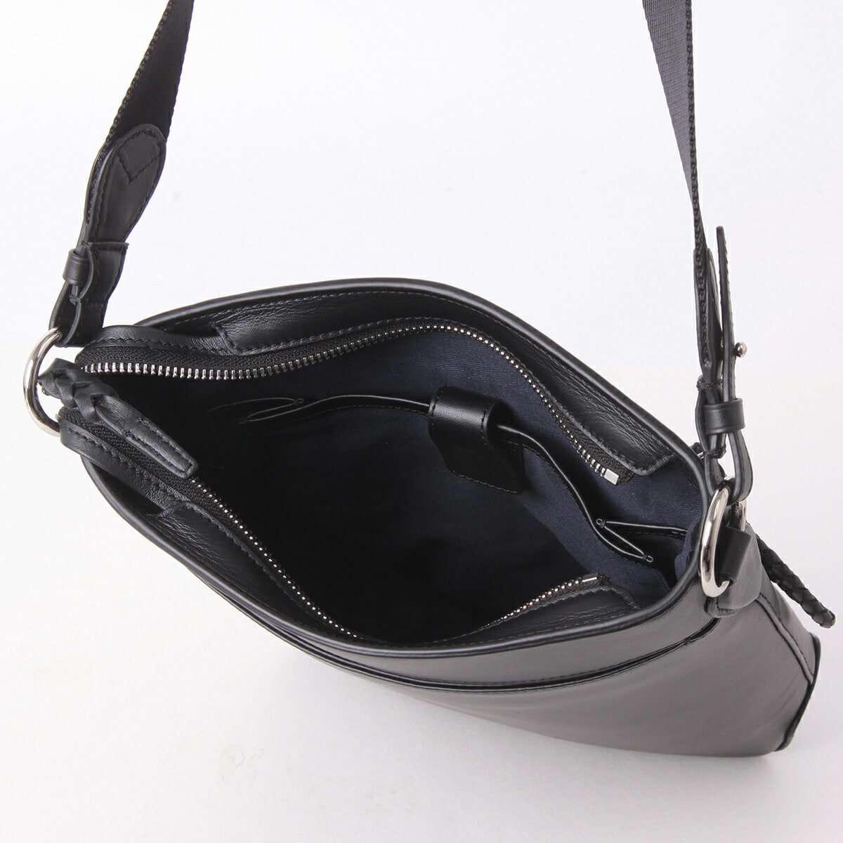 ピーアイディー P.I.D ショルダーバッグ 縦型 Ecrire エクリール paz103 3.チョコ 41x43 メンズ 3.チョコ