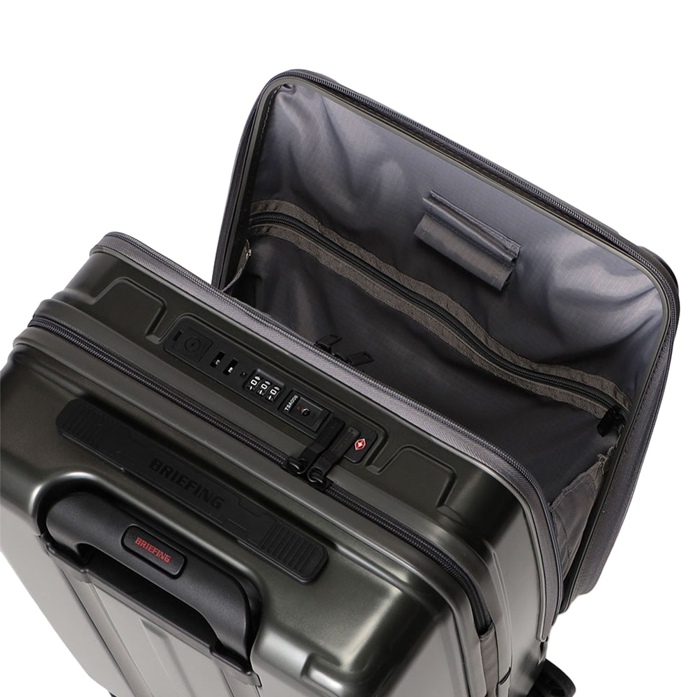 ブリーフィング スーツケース 34L2~3泊 機内持ち込み ハードキャリー BRIEFING 小型 BRA253C25 メンズ レディース TSAロック 静音キャスター 軽量 旅行 出張 送料無料 誕生日プレゼント ギフト 【正規代理店】 3.スチール -011 3.スチール