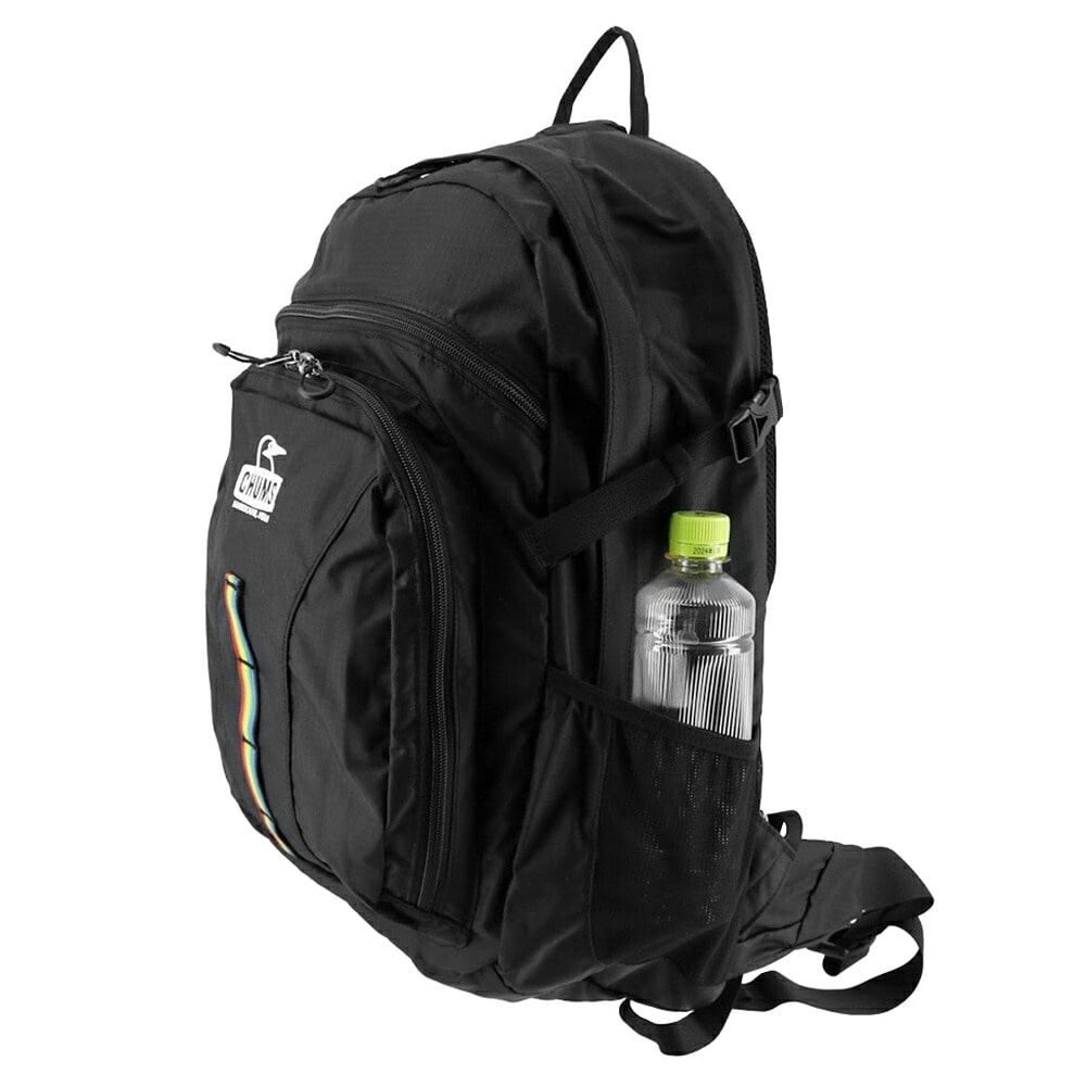 チャムス バッグ リュック バックパック ザックパック 登山 CHUMS スプリングデール30 30L B4 A4 CH60-3998 CH60-4097 1.ブラックxレインボー(2026型番) -604097k042 1.ブラックxレインボー(2026型番)