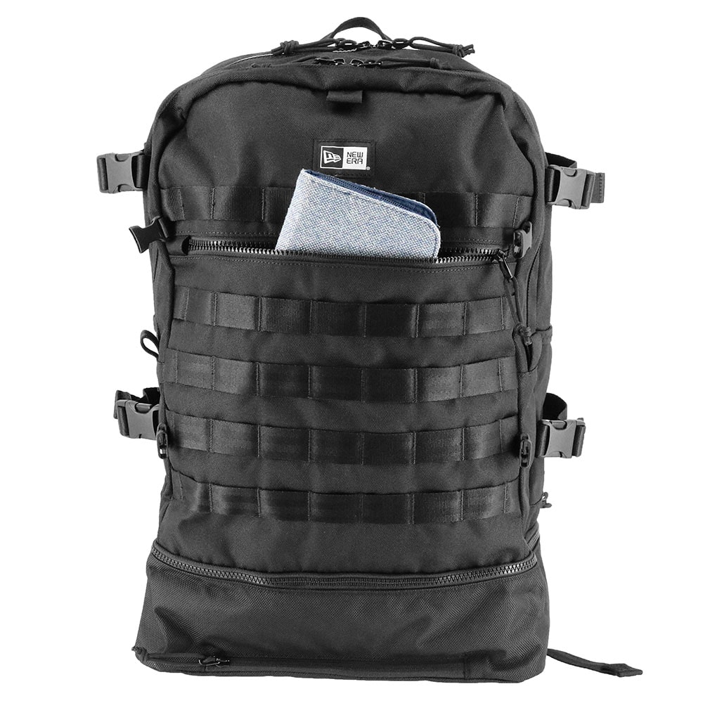 ニューエラ リュック バッグ リュックサック デイパック バックパック 大容量 NEW ERA クラブパック 38L A3 B4 A4 キッズ 1.ブラック -14392360 1.ブラック