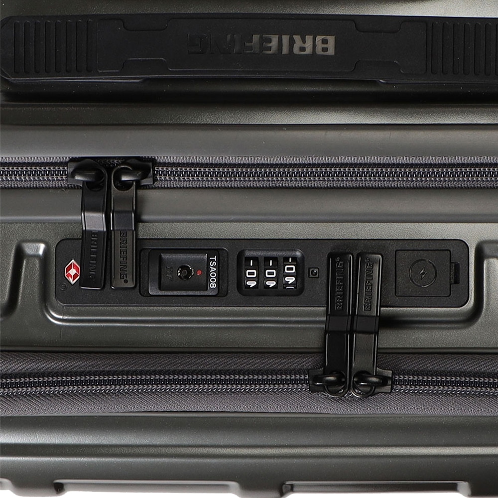 ブリーフィング スーツケース 34L2~3泊 機内持ち込み ハードキャリー BRIEFING 小型 BRA253C25 メンズ レディース TSAロック 静音キャスター 軽量 旅行 出張 送料無料 誕生日プレゼント ギフト 【正規代理店】 3.スチール -011 3.スチール