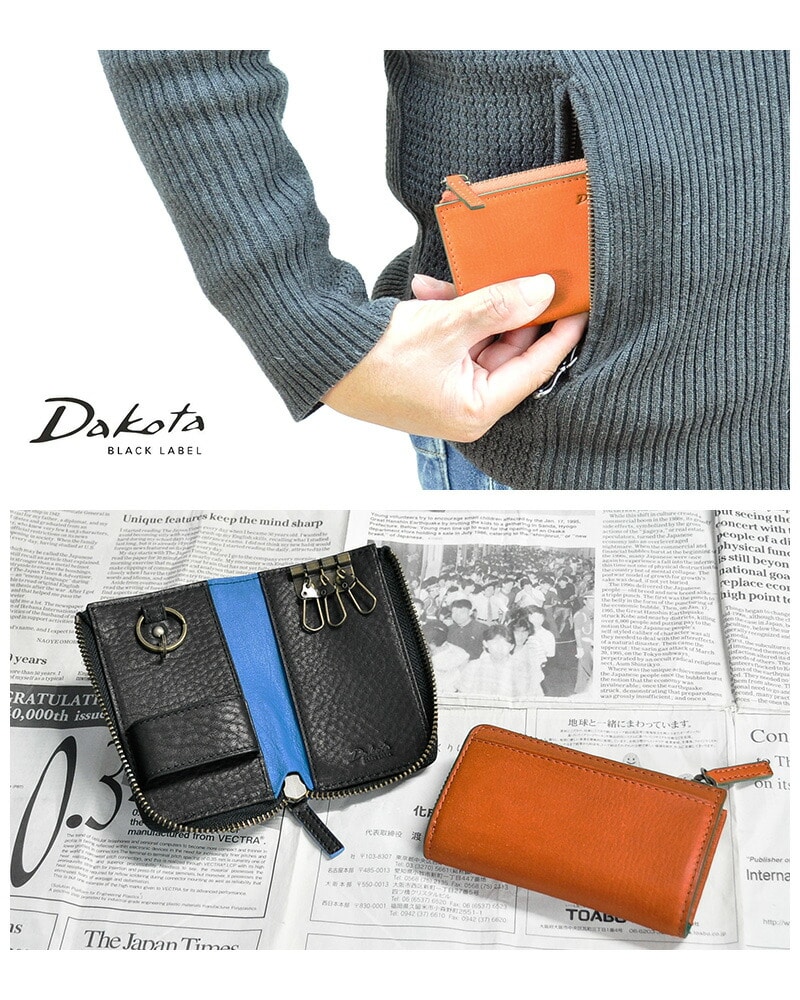 ダコタブラックレーベル Dakota black label グリップ キーケース 620124(620114) 1.ブラック 10x10 メンズ 1.ブラック