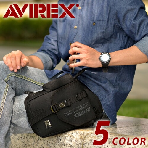 アヴィレックス AVIREX ショルダーバッグ レッグバッグ イーグル avx348 60x60 4.ネイビー 4.ネイビー