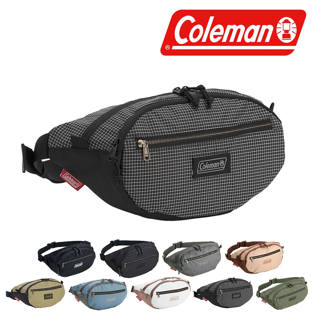 コールマン バッグ ウエストバッグ ボディバッグ ウエストポーチ ナイロン 5L A5 B6 Coleman ウォーカーウエスト5 メンズ レディース キッズ 誕生日プレゼント ギフト ラッピング無料 正規代理店 8.ブラックリップ -2235111 8.ブラックリップ