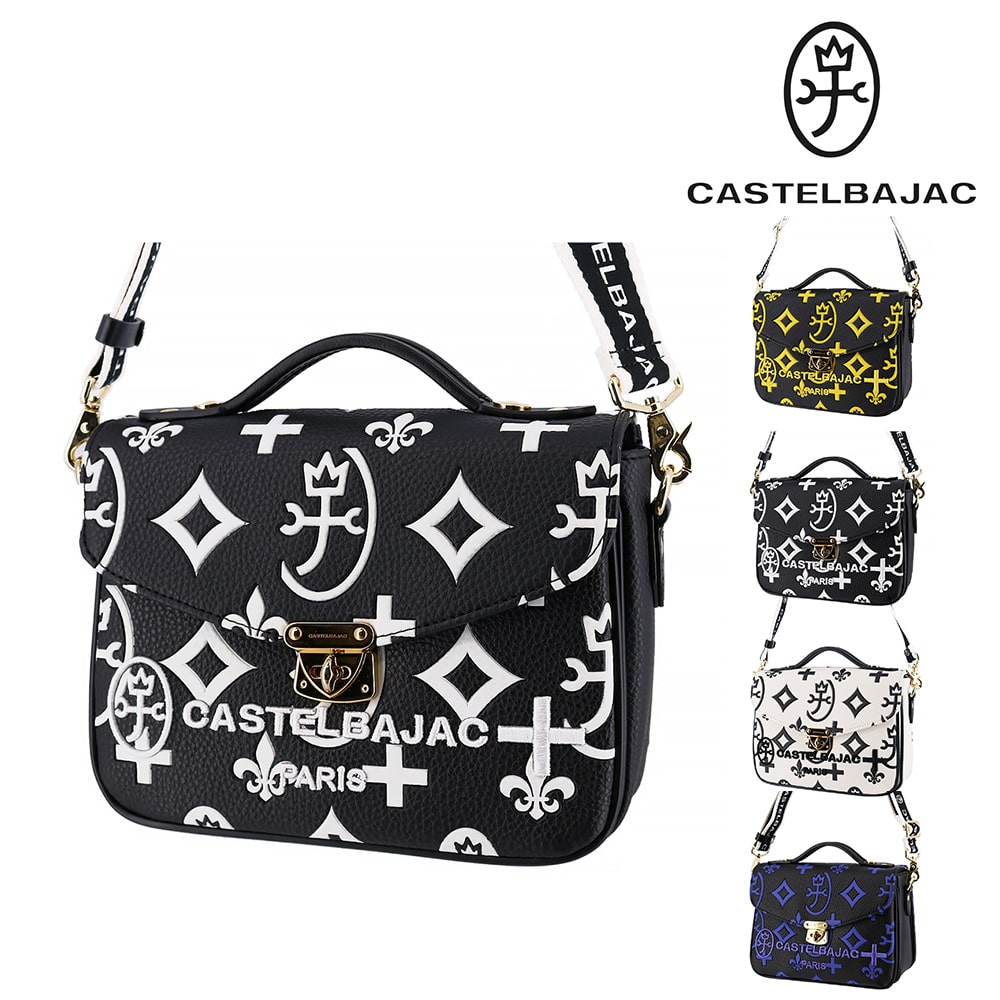 カステルバジャック CASTELBAJAC クレア ショルダーバッグ 68131 1.ブラック -10xblk メンズ メンズ 1.ブラック