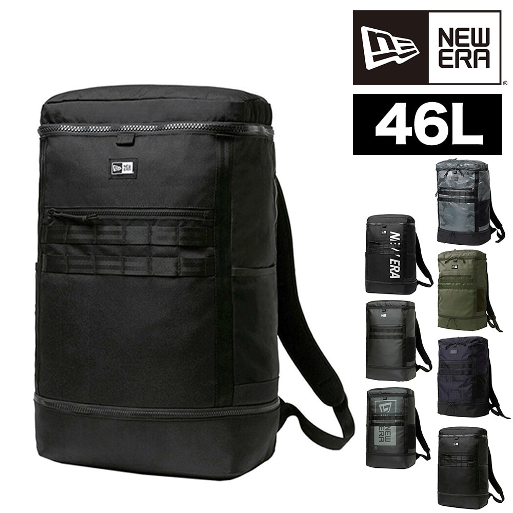 ニューエラ リュック 46L A3 B4 A4 NEW ERA ボックスパックラージ 1.ブラック -99x14521369 1.ブラック