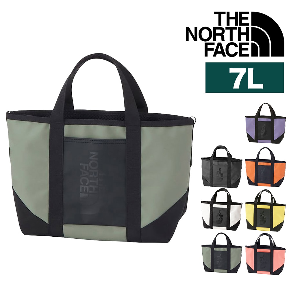 ノースフェイス トートバッグ 7L B6 THE NORTH FACE ベースキャンプ BCスタンダードトートミニ NM82501 3.アガベグリーン -nm82501av 3.アガベグリーン
