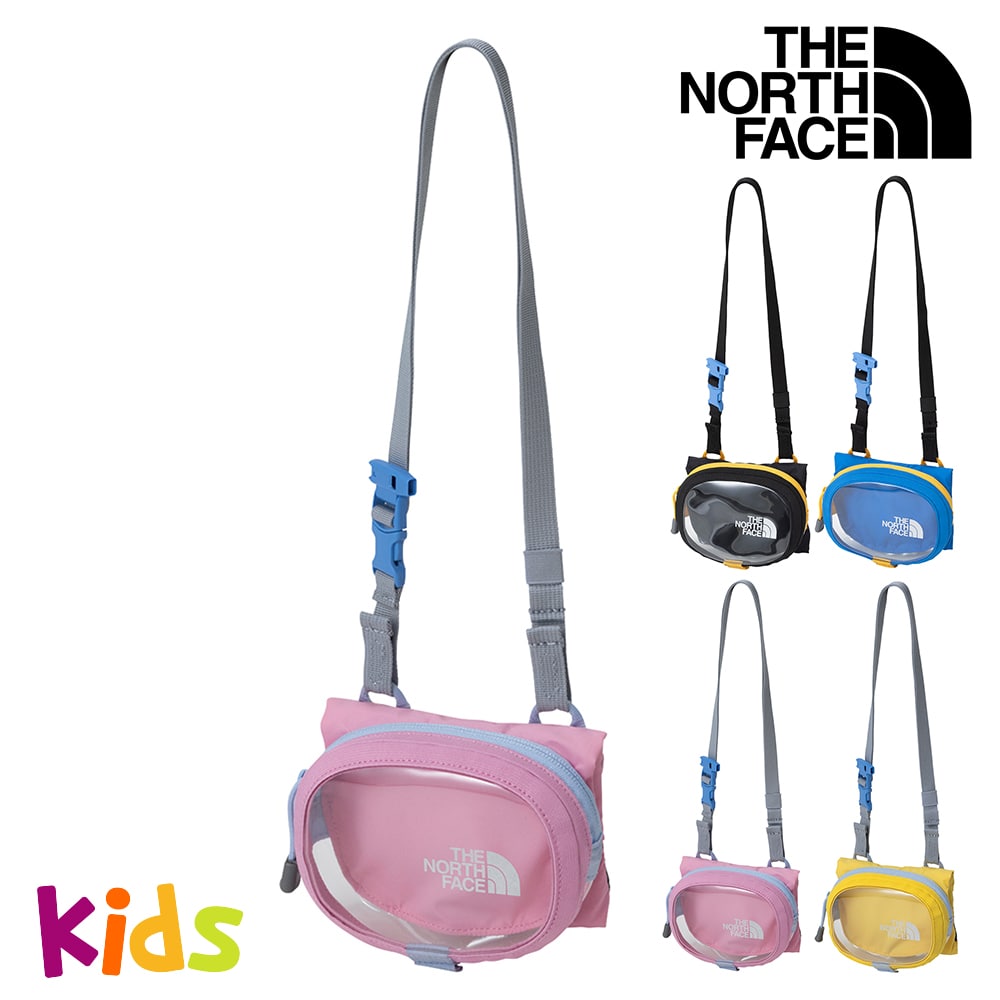 ノースフェイス ショルダーバッグ キッズ THE NORTH FACE キッズアドベンチャーポケット NMJ72652 3.プリズムピンク -nmj72652pp 3.プリズムピンク